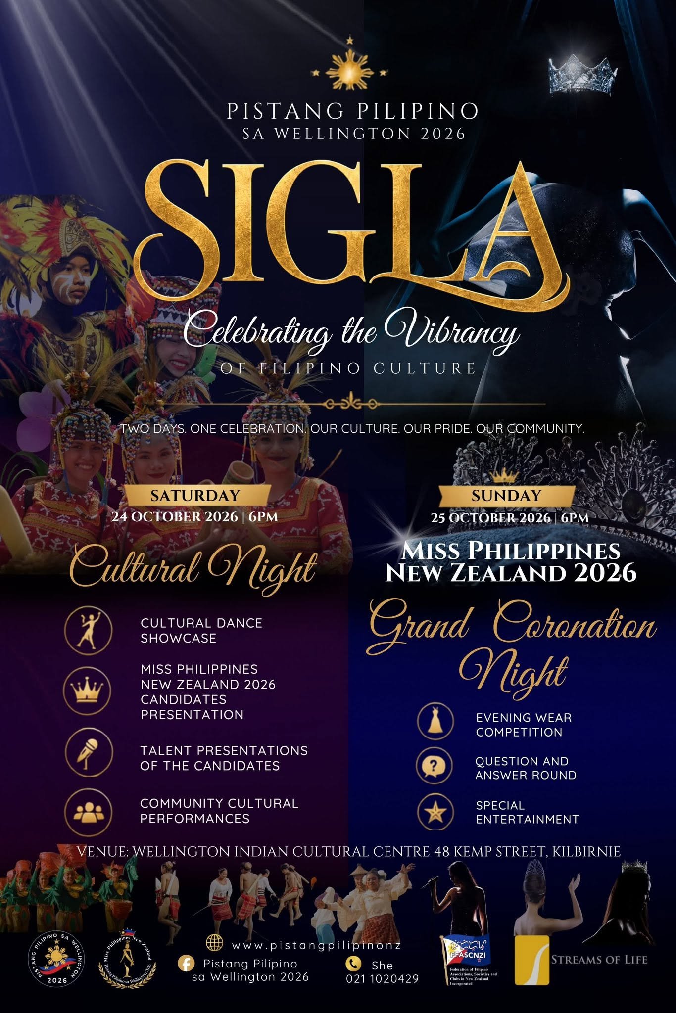 Sigla - Cultural and Pageant Night Ticket - Image 1